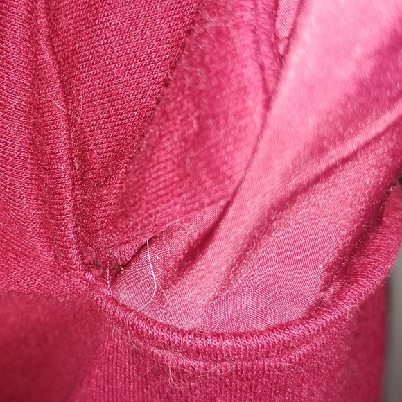 Burgundy Spring Fall light open Coat blazer XXL - Picture 7 of 9